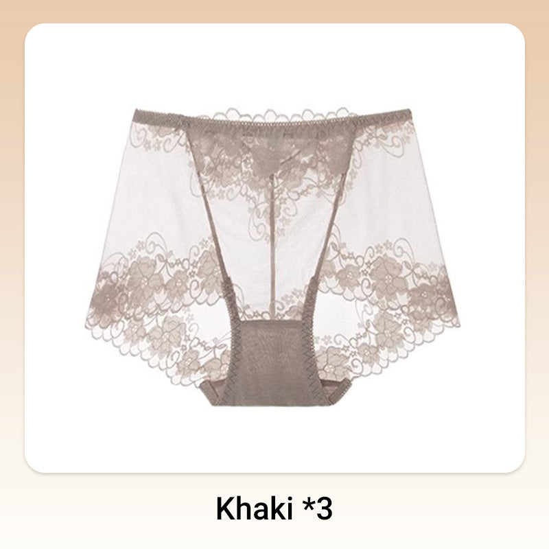 ⏰Last day – buy 1, get 2 free!!!💋Handmade silk lace knickers for women😍