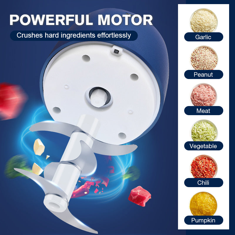 💎50% OFF! 💎 Powerful Large-Capacity Electric Food Chopper – Robust Motor, Smart Design & Stainless Steel Blades