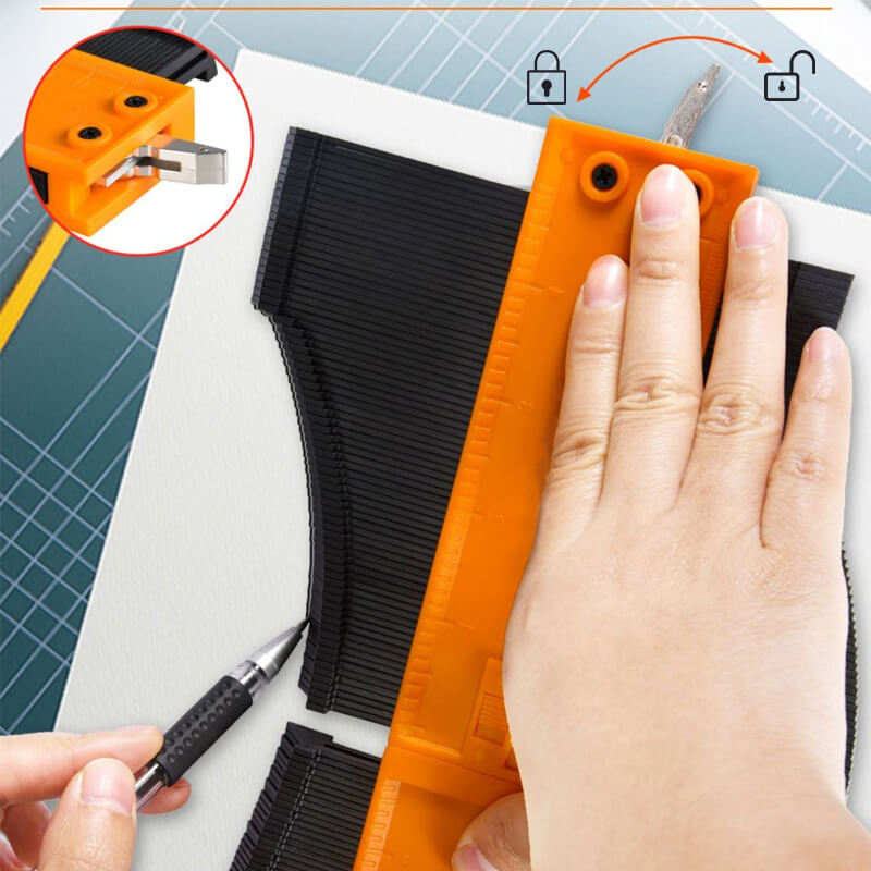 Irregular Measurement Curvature Ruler