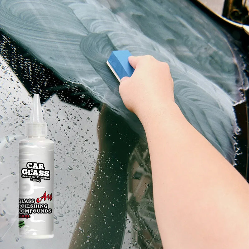 ⚡FLASH SALE! ✨ Car Glass Cleaner & Protective Coating - Repels Water, Prevents Fog & Dirt Build-Up, Enh Visibility in All Weather Conditions ☔🔍