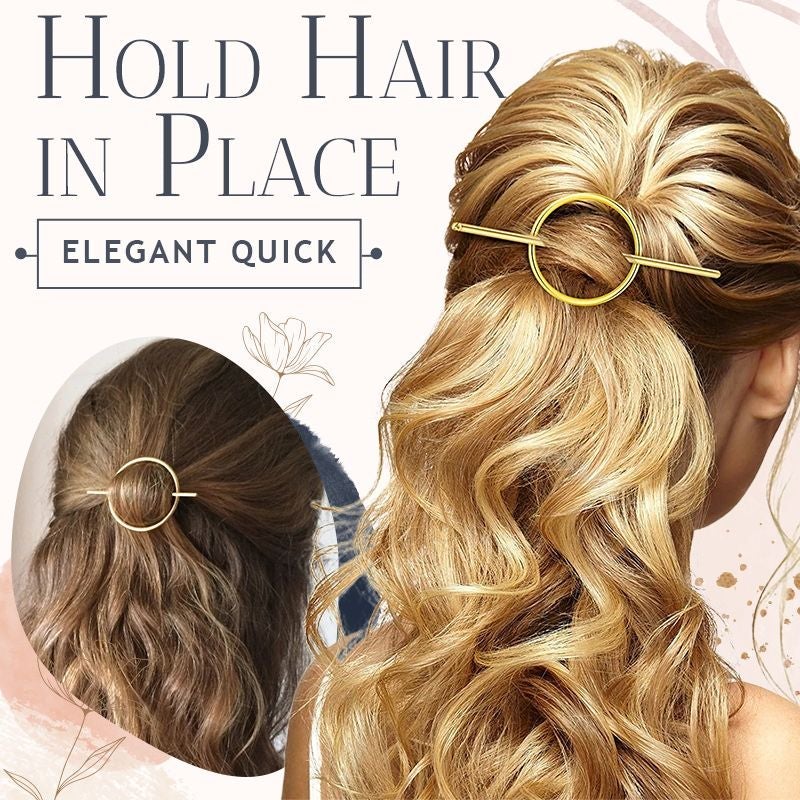 Elegant Quick Hairstyle Hairpins