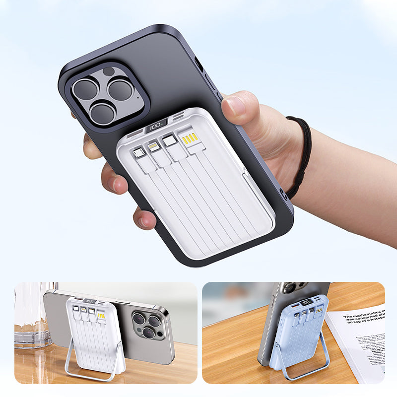 ⏳Time-limited Special🔋Magnetic Wireless Power Bank 10000mAh Fast Chargrs with phone stand