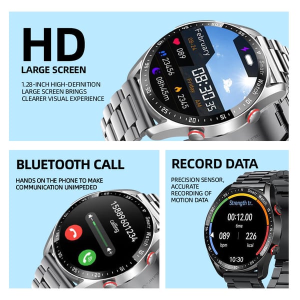 📢📢50% OFF !!!⏰Multifunctional Bluetooth Talk Casual Smartwatch