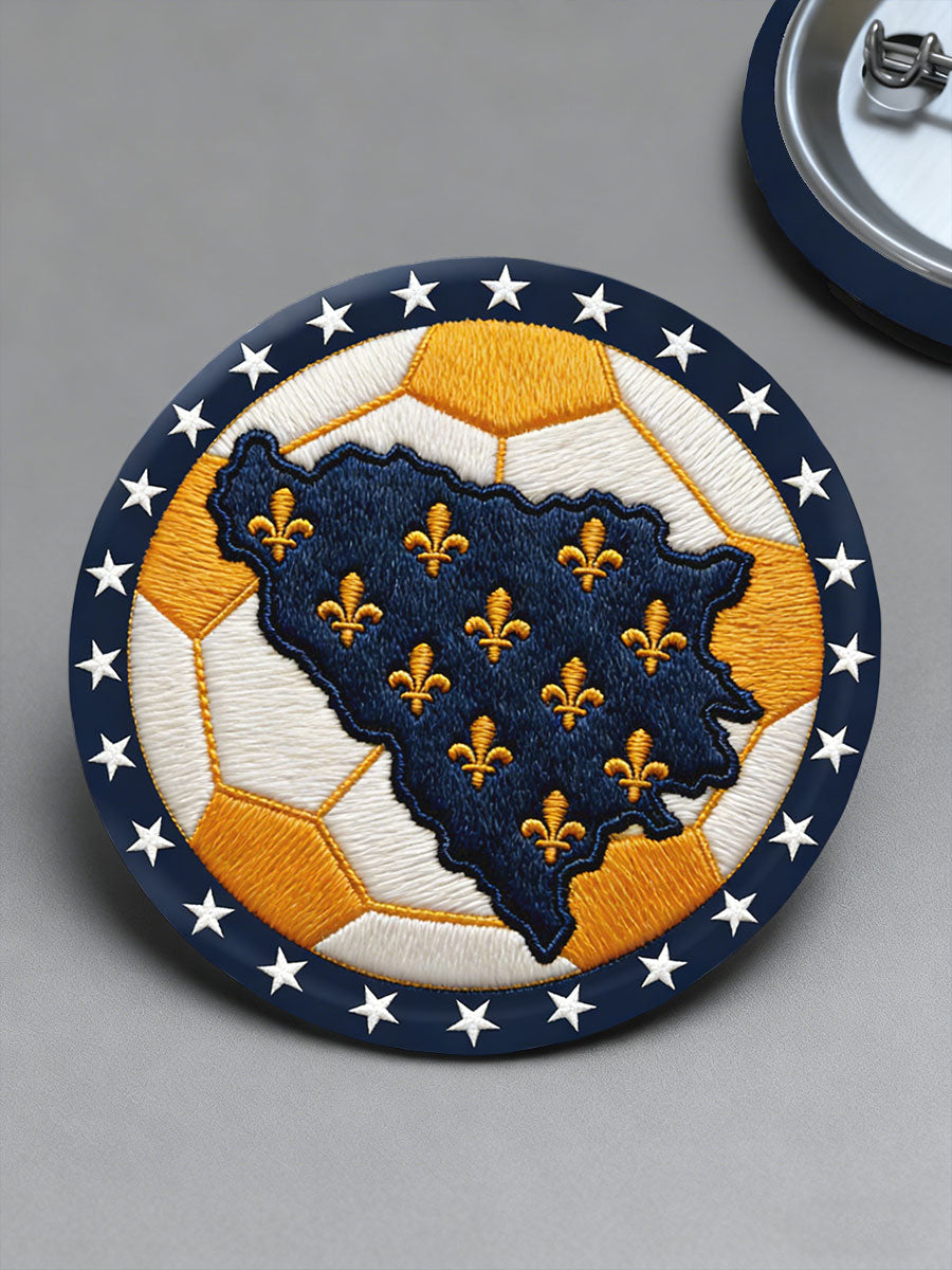 Bosno ZMAJEVI Football Lover Printed Pins