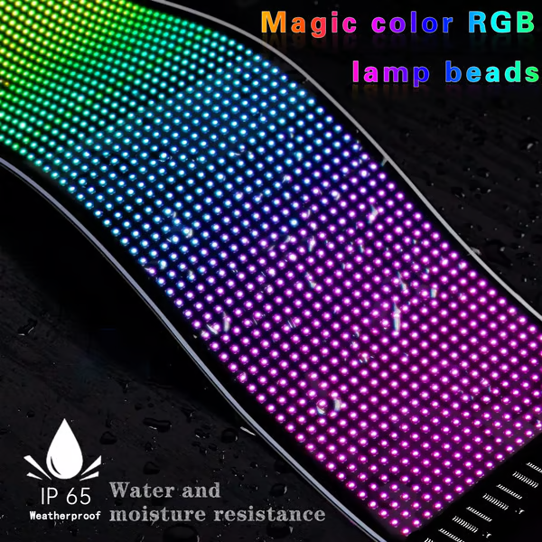 🔥Hot Sale 60% OFF🎁2 PCS Colorful Eye Lamp Soft Screen for Car Windows🚗
