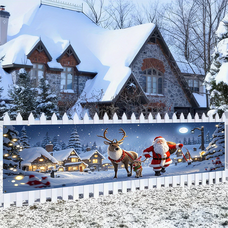 🔥 Christmas special offer: 49% discount 🎉Outdoor Merry Christmas Hanging Banner