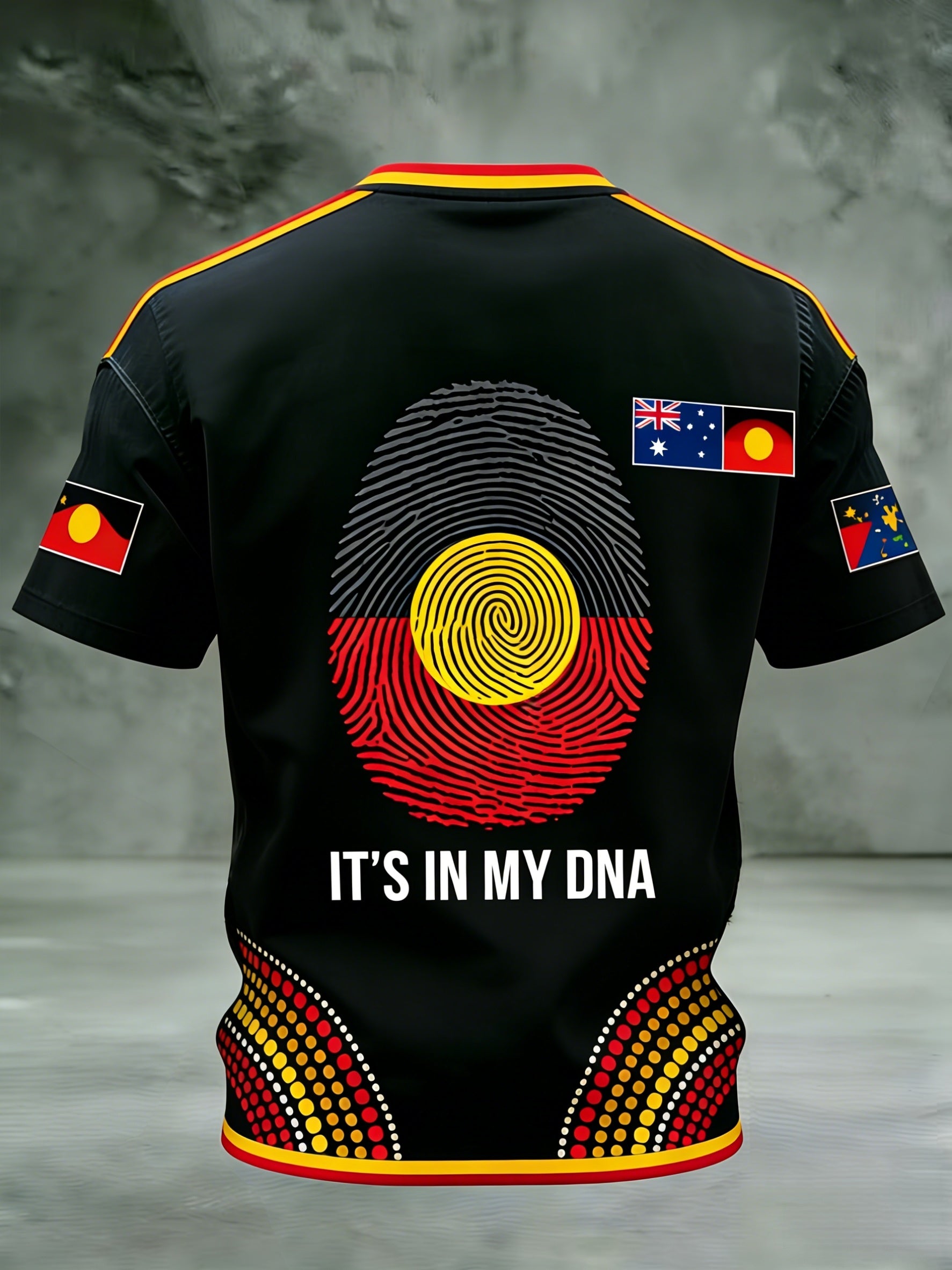 Men's  AU Aboriginal Culture IT'S IN MY DNA  Short-sleeve T-shirt