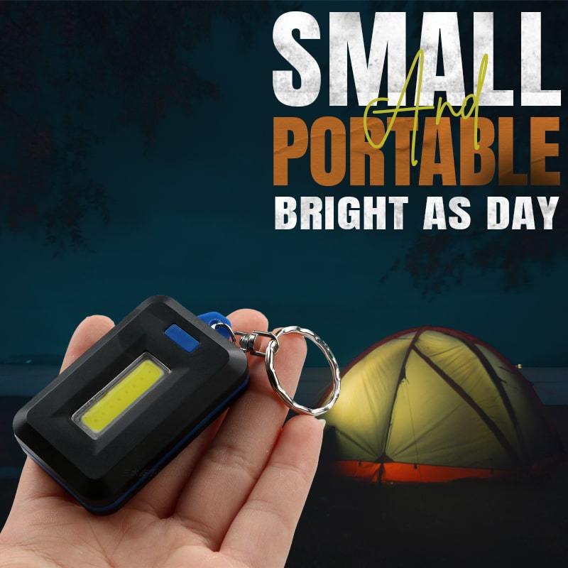 Mini LED Flashlight Keychain