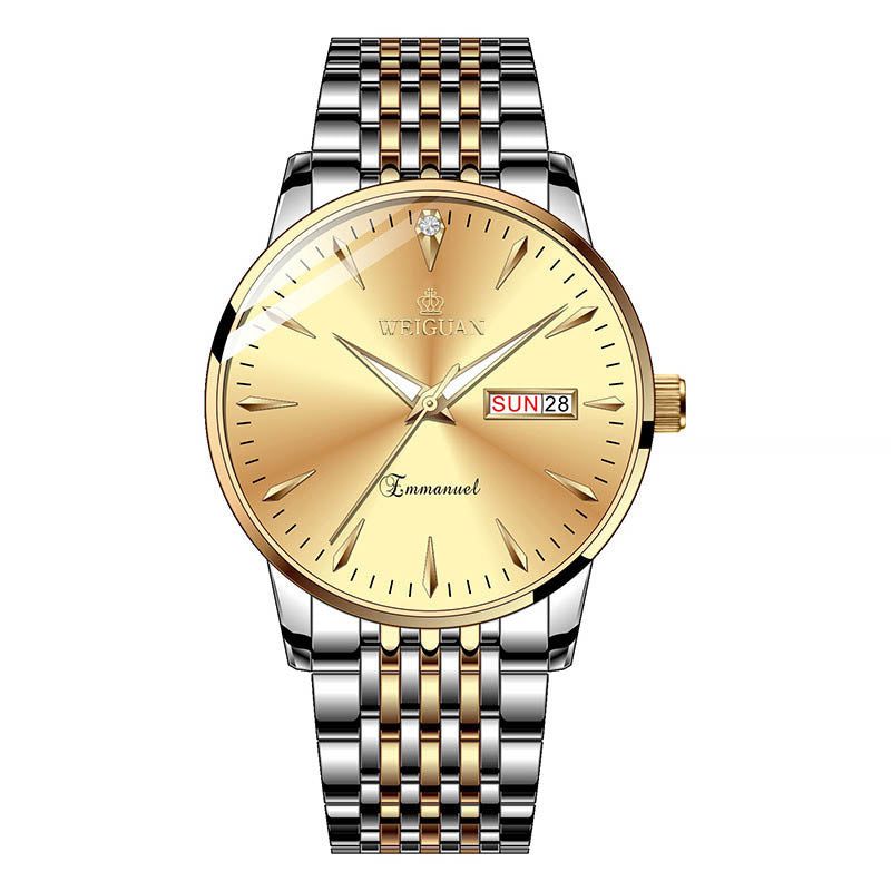 ⌚3ATM Water Resistance + Luminous Dial! 24/7 Confidence on the Wrist for the Professional Gentleman