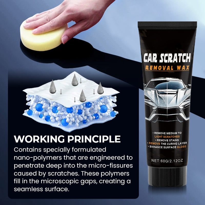 🔥🔧 Repair + Coat in One Step | 2-in-1 Scratch Wax | Shields Paint for Months 🌟【Trending 2026】