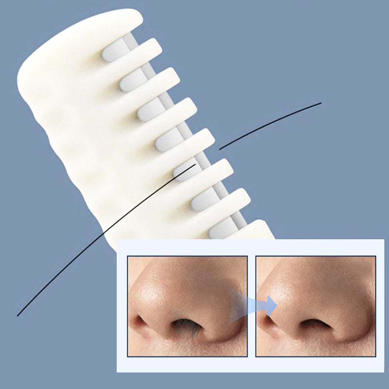 💝Specjalny prezent-🥰Ręczne urządzenie obrotowe 2 w 1 do czyszczenia i przycinania włosów nosa