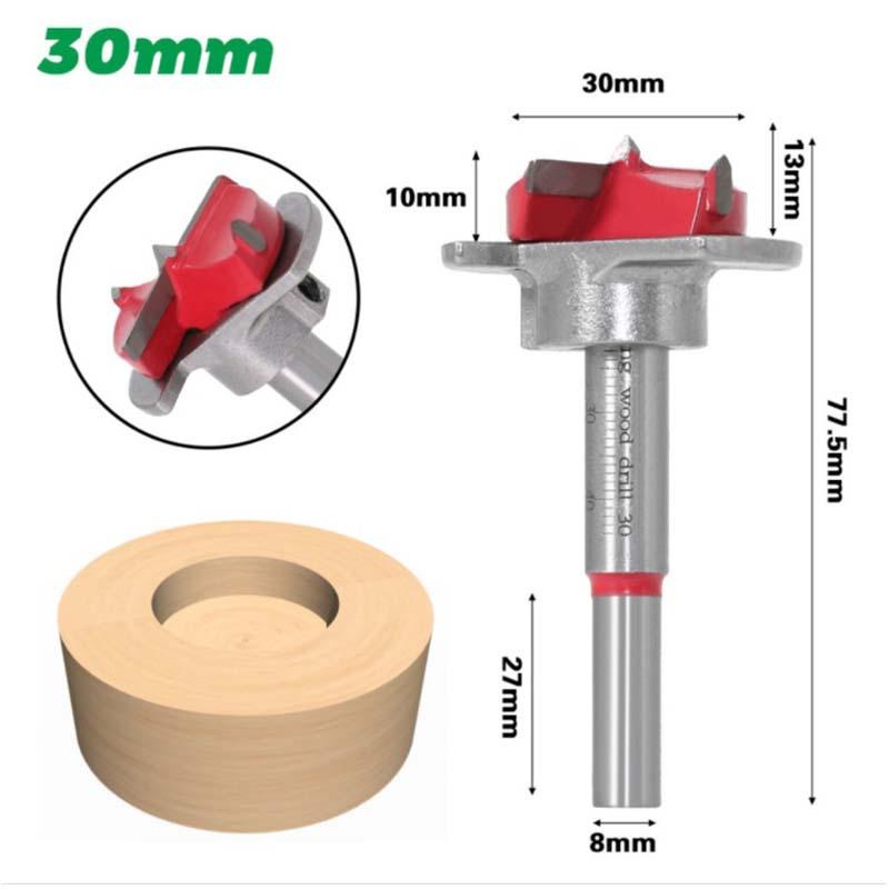 Positioning Woodworking Drill Bit Set