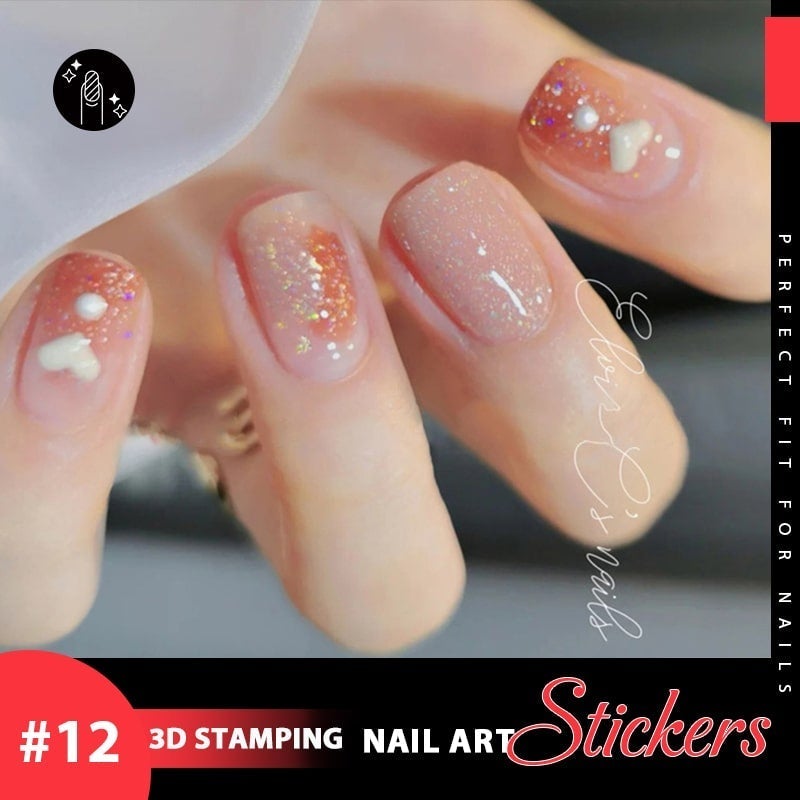 Stickers Ongles 3D