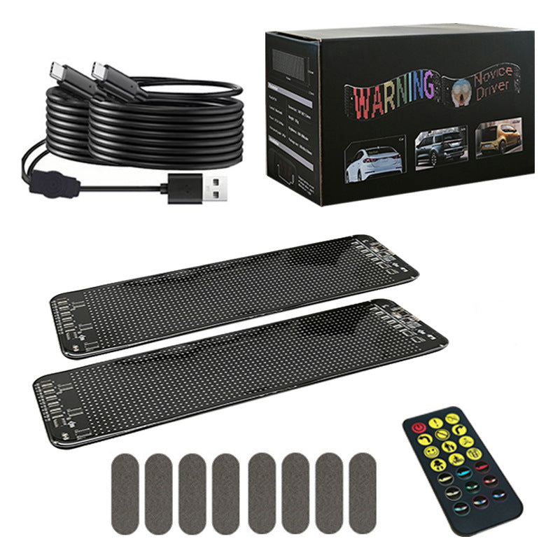 🔥Hot Sale 60% OFF🎁2 PCS Colorful Eye Lamp Soft Screen for Car Windows🚗