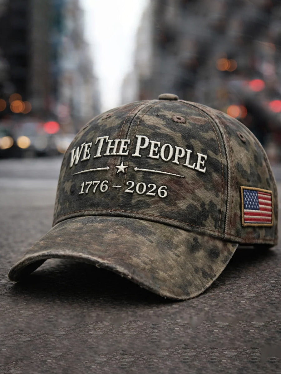 USA 1776-2026 Printed Casual Unisex Cap