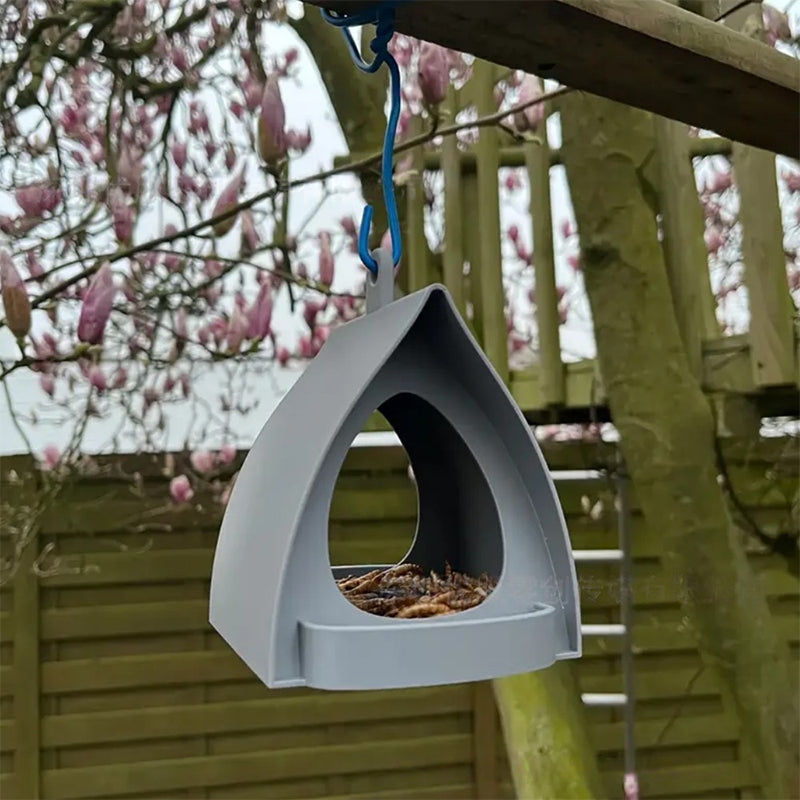 📢📢50%  OFF !! ⏰Hanging Bird Feeder for Garden with Roof🐦