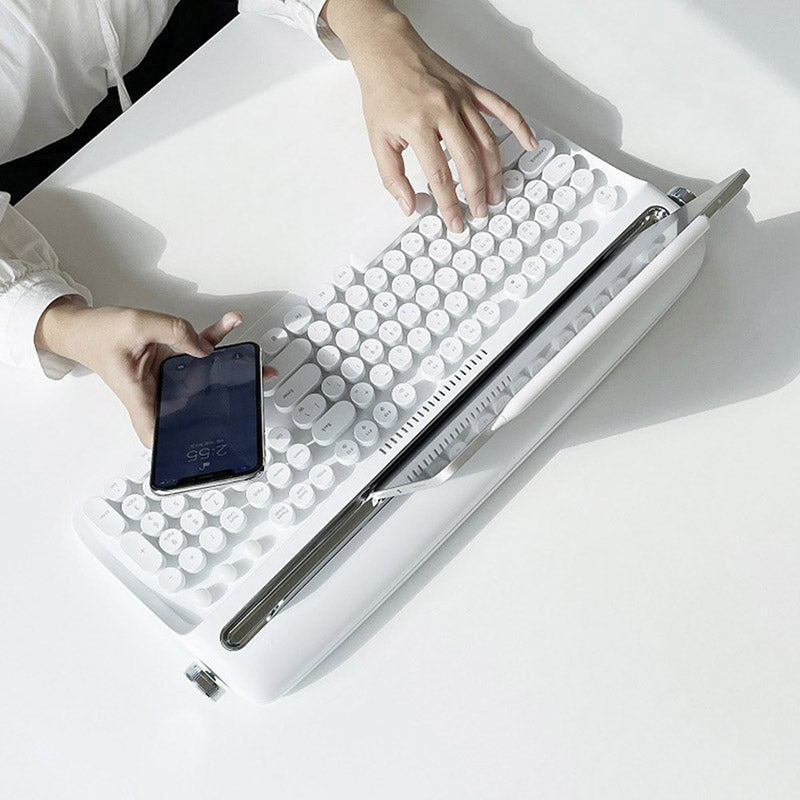 ACGAM ACTTO B503 Typewriter Retro Bluetooth Membrane Keyboard