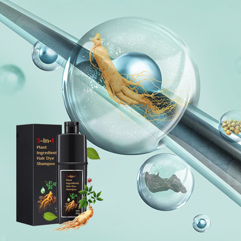 Your Hair Will THANK YOU! 🌿 Plant Ingredients Black Dye Shampoo