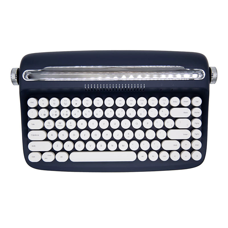 ACGAM ACTTO B303 Typewriter Retro Bluetooth Membrane Keyboard