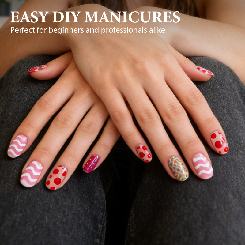 🩷❤️12-Color Acrylic Nail Art Pens Set🧡💛