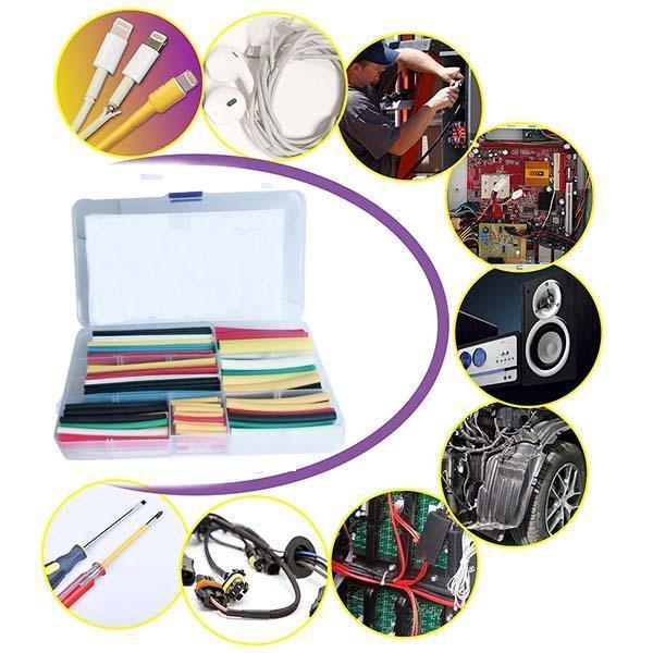 📢 LAST DAY! 60% OFF NOW! 🔥 Heat Shrink Tubing Kit – 580 PCS with Case, 3:1 Ratio & Waterproof Sealing 🛠️📦