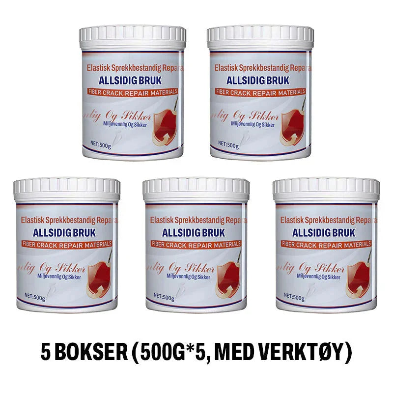 🔧 50% OFF NOW! ✨ Elastic Crack Resistant Wall Repair Paste - Flexible & Waterproof Filler for Interior/Exterior Walls with Easy Application 🏠✨
