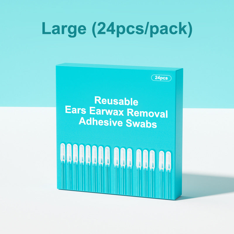 🔥Last day of sale 49% discount🔥👂Reusable adhesive swabs for removing earwax