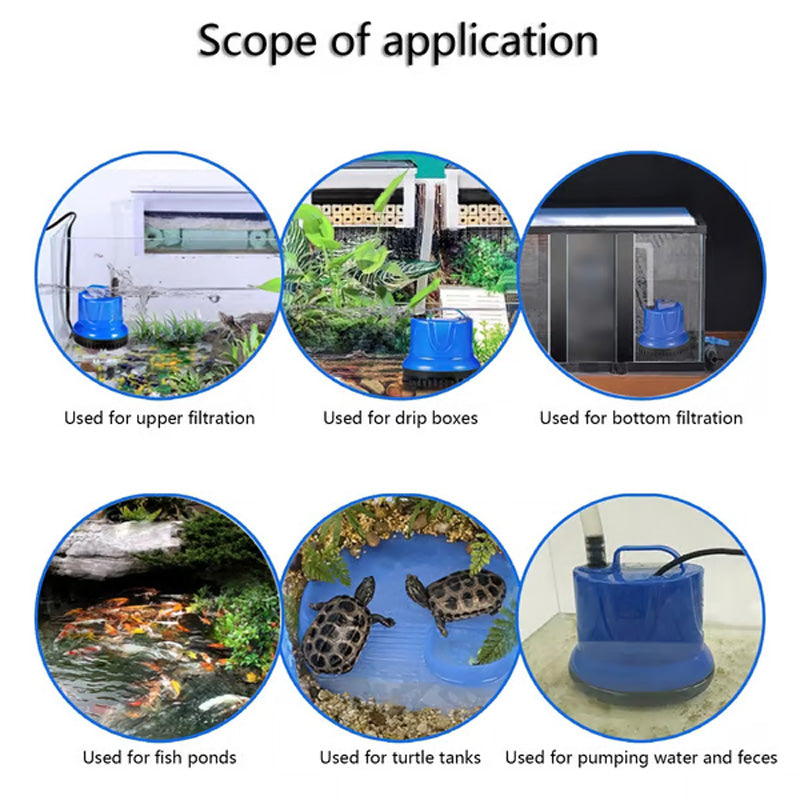 🔥 Hot Sale🔥Bottom Suction Fish Tank Water Filter Pump