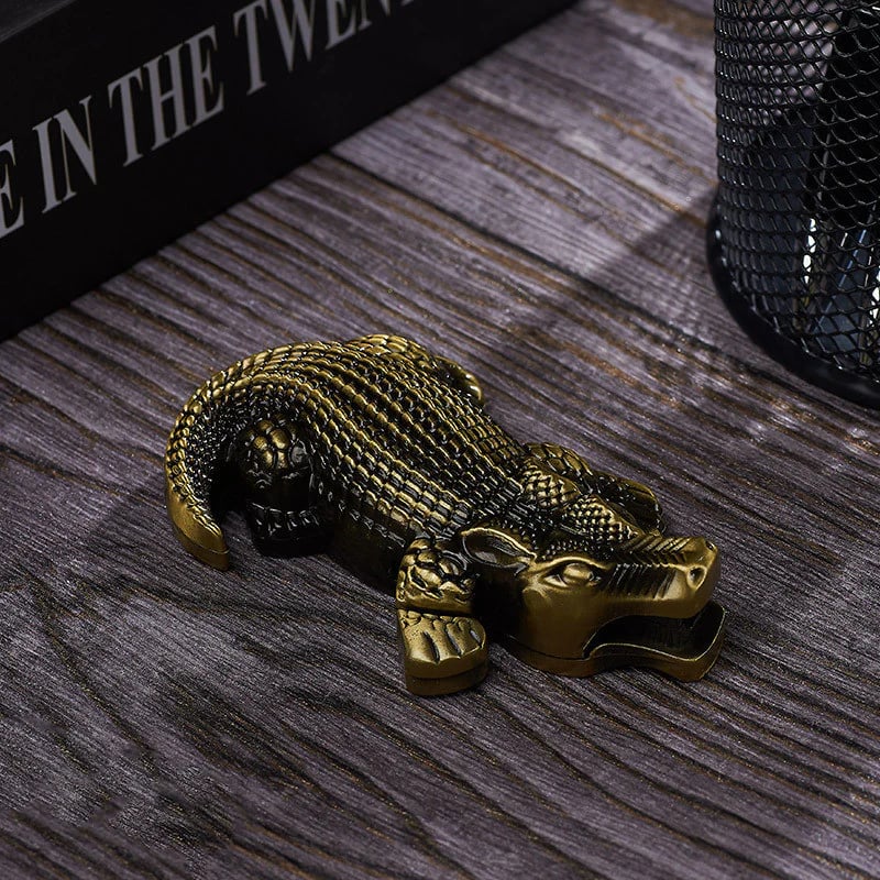 Metal Creative Crocodile Shaped Lighter