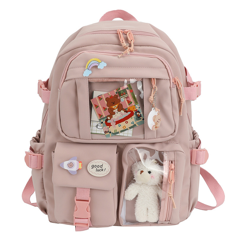 Cute Kawaii Canvas Backpack