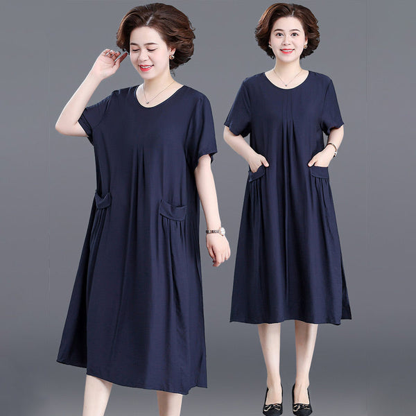New Versatile Slimming Dress With 2 Pockets