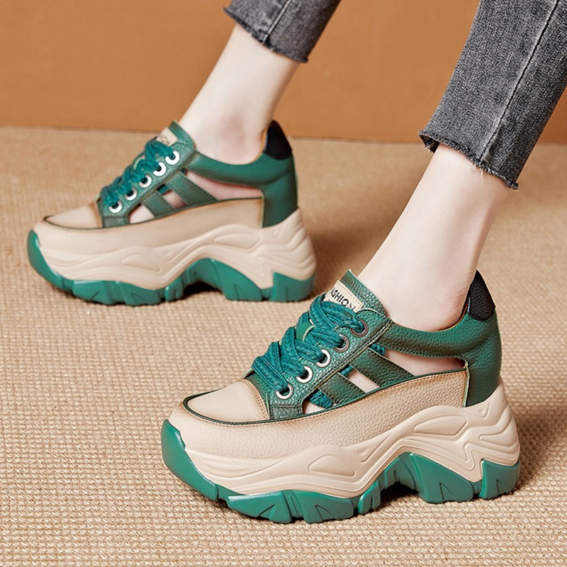 Women’s Breathable Platform Chunky Sneakers