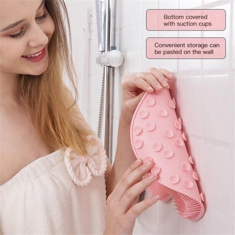 Épurateur de pieds et de dos de douche, coussin de massage