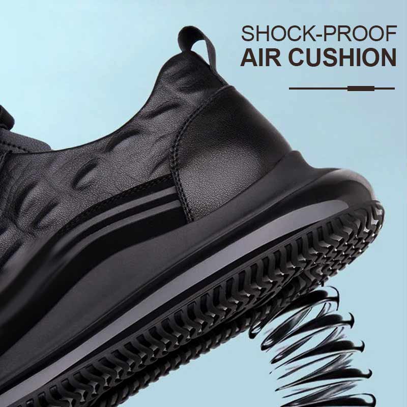 Men’s Luxury Crocodile Print Air Cushion Sneakers