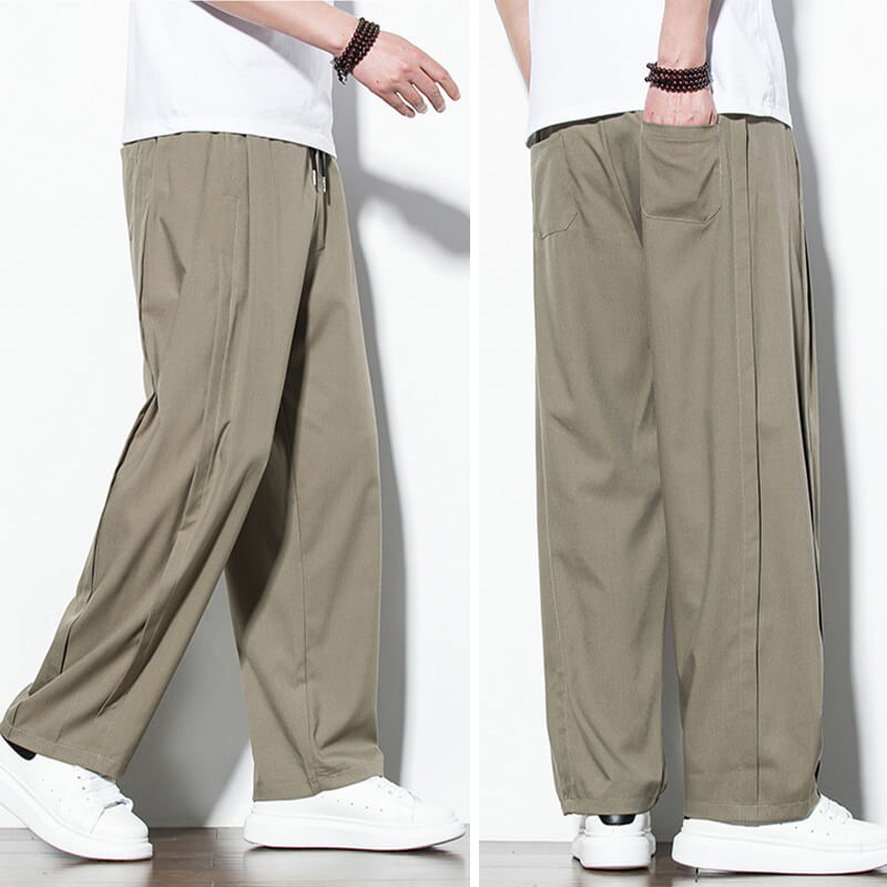 Harlan Retro Loose Fitting Pants（50% OFF）