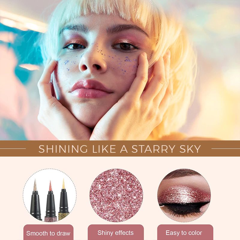 Starry Night Pearlescent Eyeliner（Buy 1 Get 1 Free）