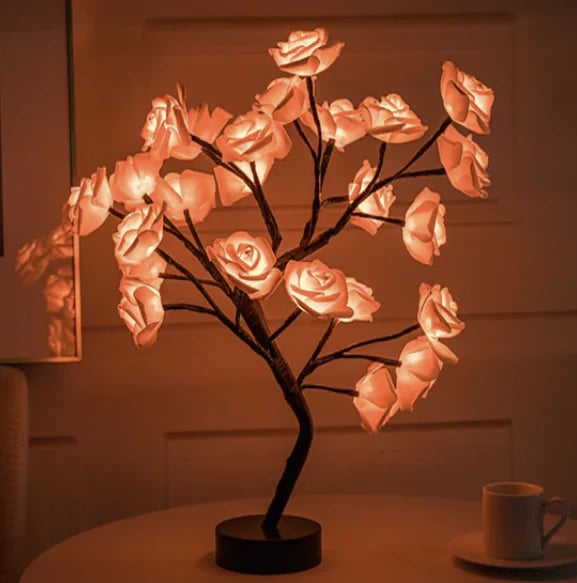 Forever Rose Tree Lamp