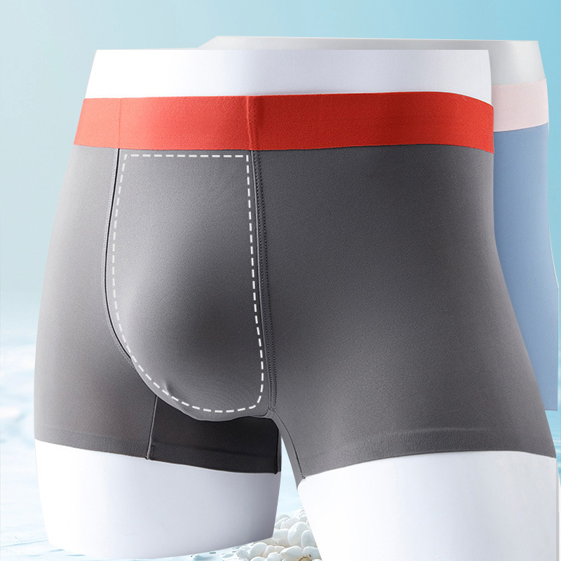 Bărbaţi fără sudură umiditate-Wicking rapid-uscand boxer briefs