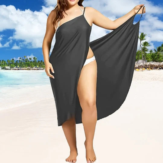 Plain Sleeveless Sexy Beach Dress