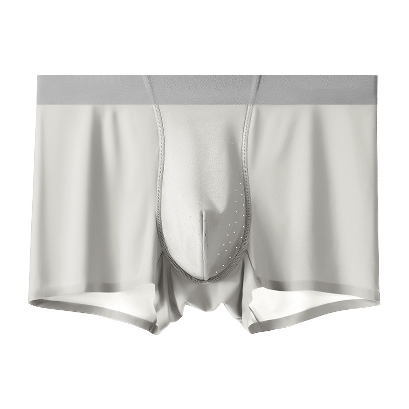 Airy and cool ice silk underpants