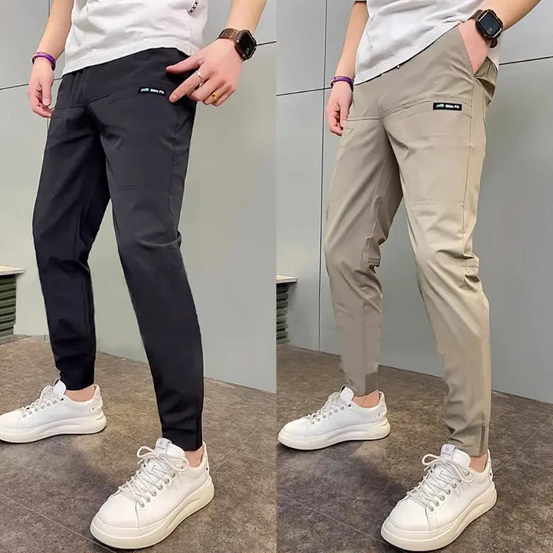 （Buy 2 free shipping）Men's High Stretch Multi-pocket Skinny Cargo Pants