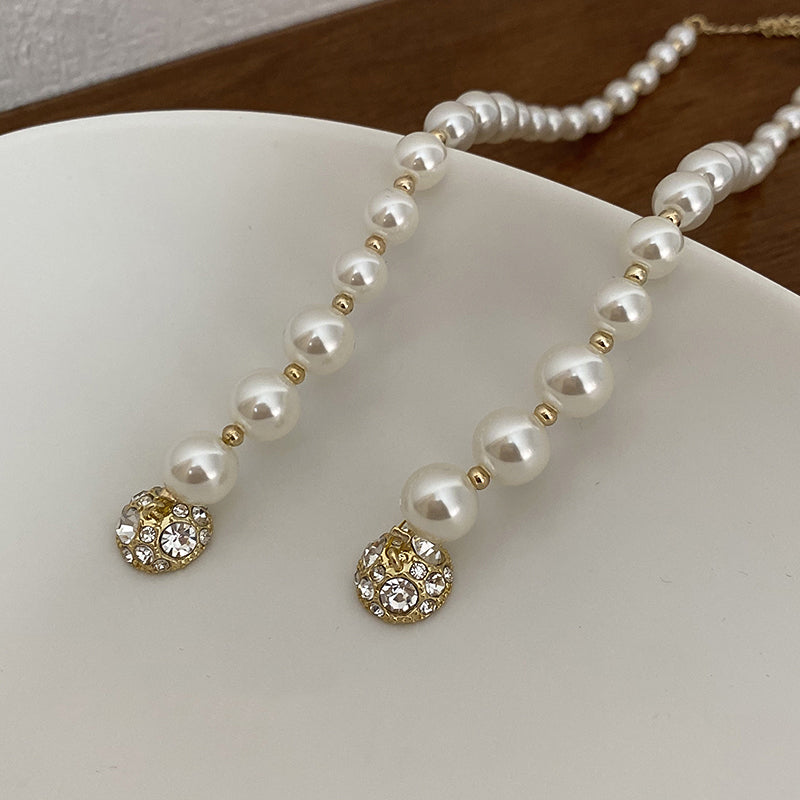 Vintage Style Magnetic Pearl Necklace