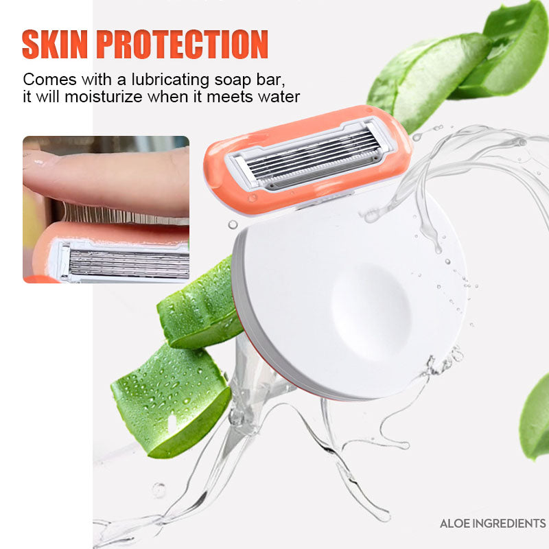 Women's Five Layer Hair Removal Knife