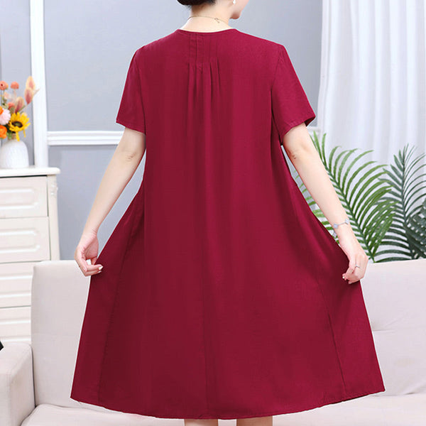 New Versatile Slimming Dress With 2 Pockets