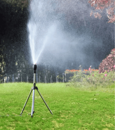 Arroseur télescopique de support de trépied d'irrigation de pivot d'acier inoxydable