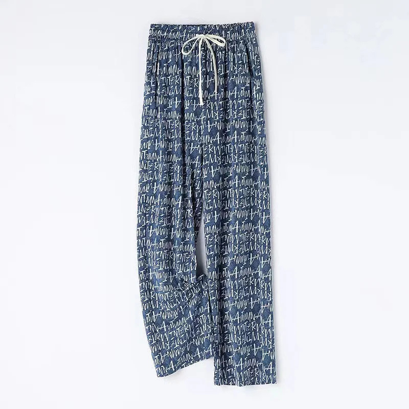 Denim Wide Leg Cool Pants