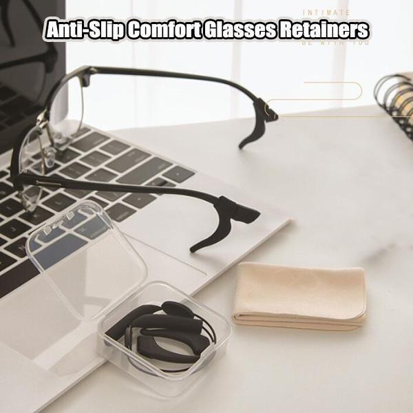Anti-Slip Comfort Glasses Retainers - Glasses Non Slip Holders - Ear Hook - Sport Eyeglass Strap Holder