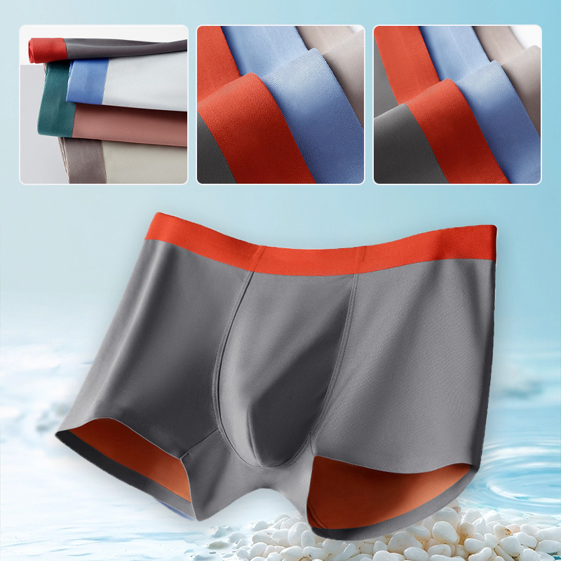 Bărbaţi fără sudură umiditate-Wicking rapid-uscand boxer briefs