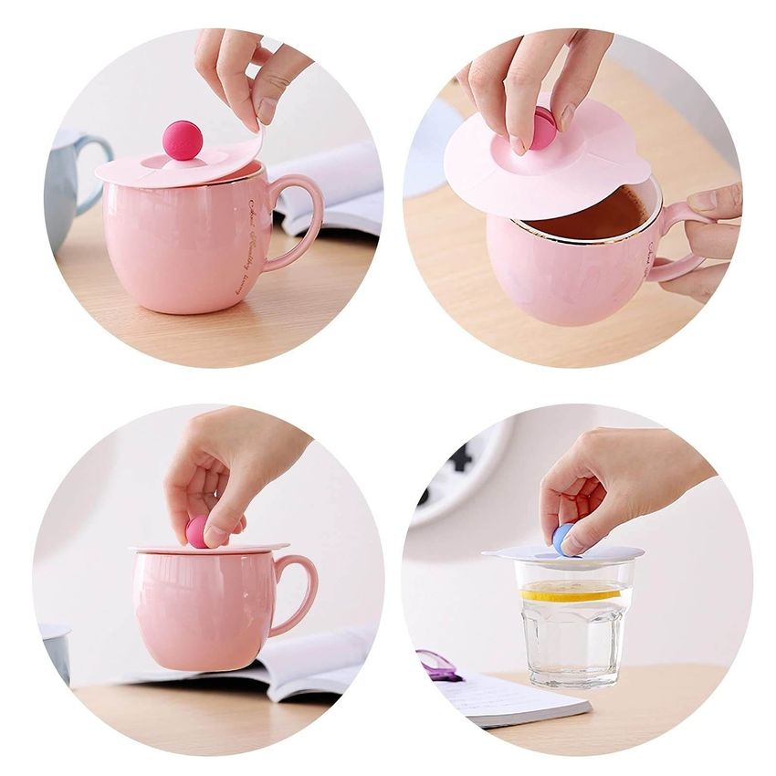 Multi-purpose Silicone Cup Lid