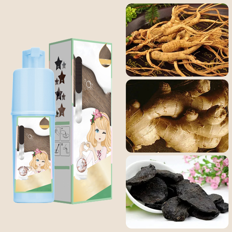 Natural Plant Extract Bubble Hair Dye